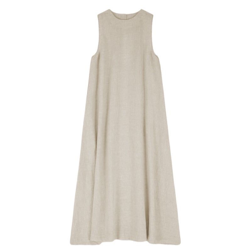 Cotton Linen Maxi Dress