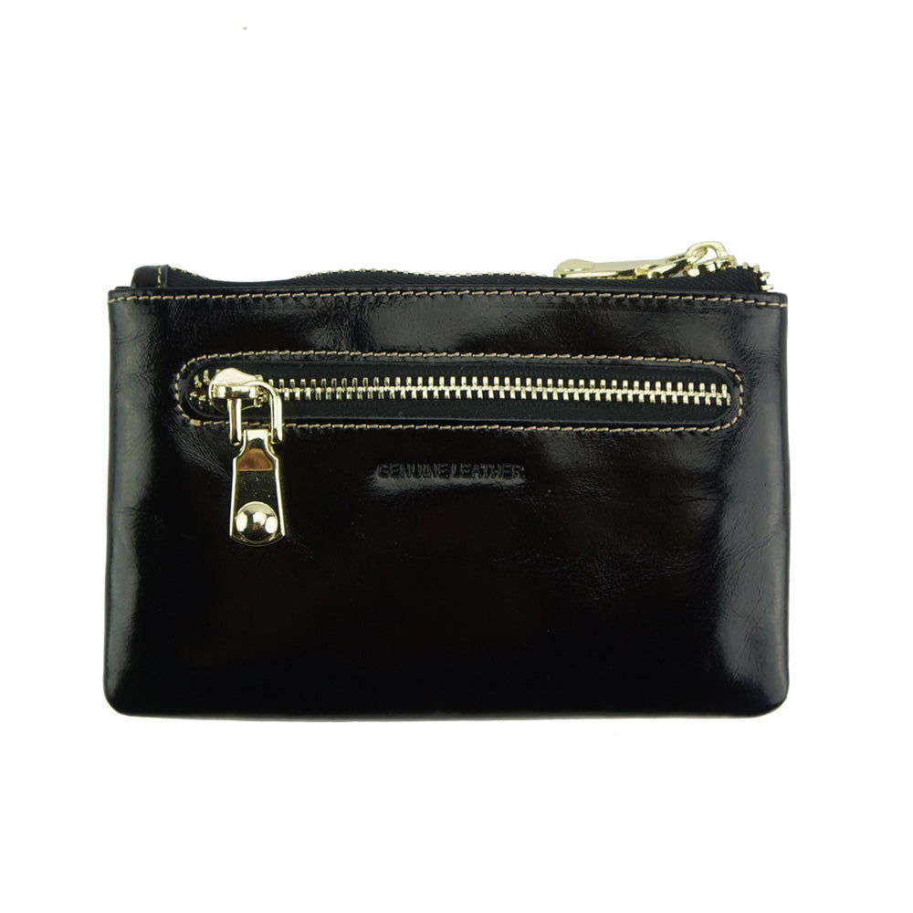 Jessica Leather Coin Card Holder