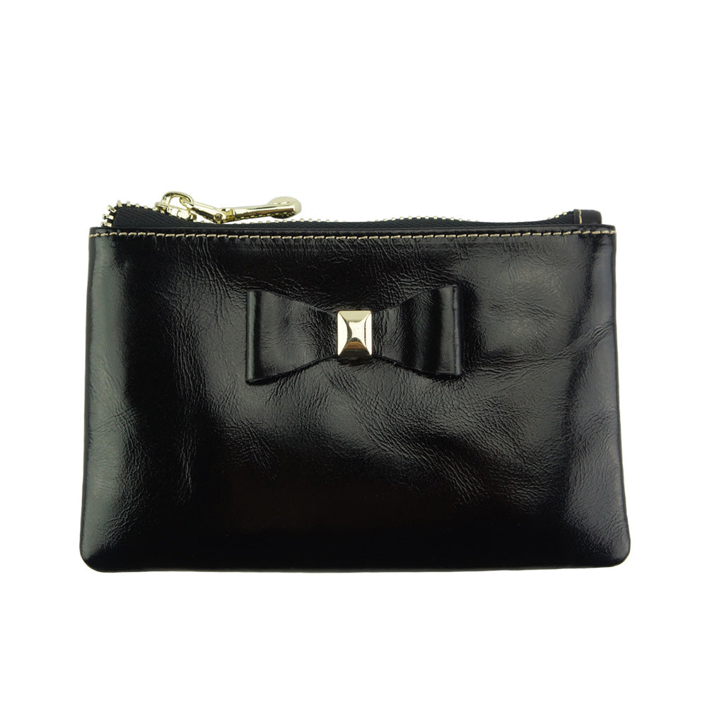 Jessica Leather Coin Card Holder